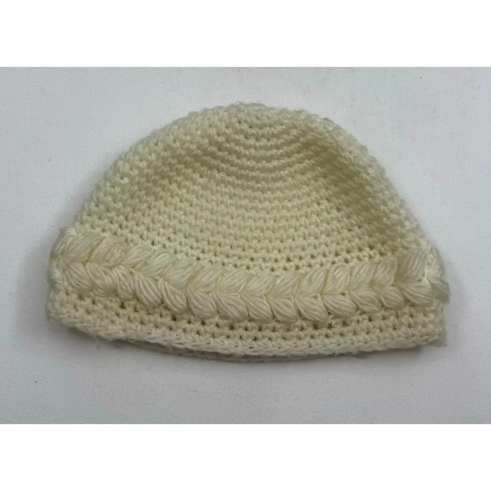 Vintage Kokonit‎ Beanie Ivory One Size